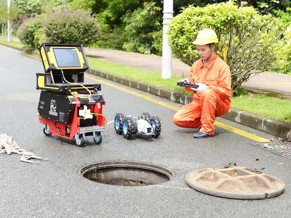 建平管道机器人检测